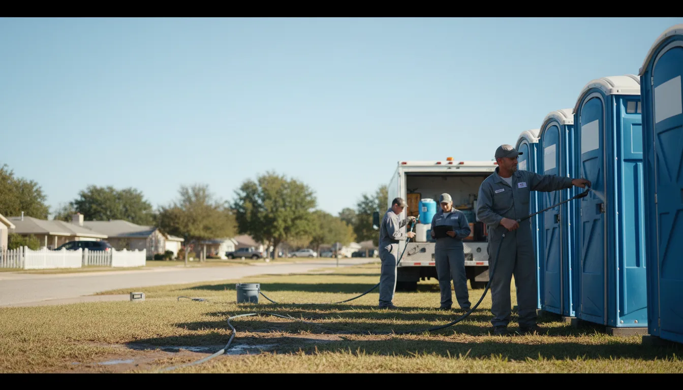 Long-Term Portable Toilet Rental in Hope, KS near me
